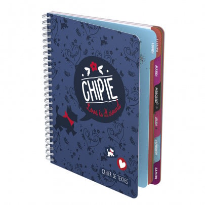 Cahier de texte fille